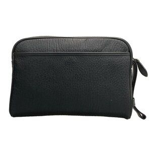Burberry's - Black Leather Mens Clutch Bag